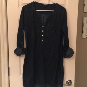 Express denim dress